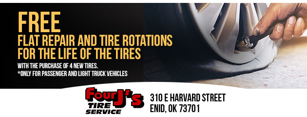 Free FlatRepair & Tire Rotations
